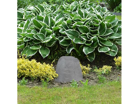 Sunnydaze 11” H Small Faux Landscape Rock Cover