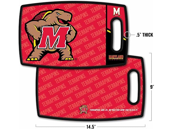 MARYLAND TERRAPINS NCAA Logo Series Cutting Board