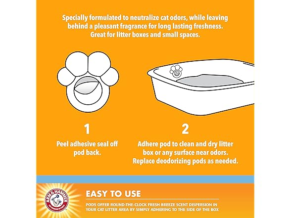 Arm & Hammer Pets Cat Litter Box Deodor