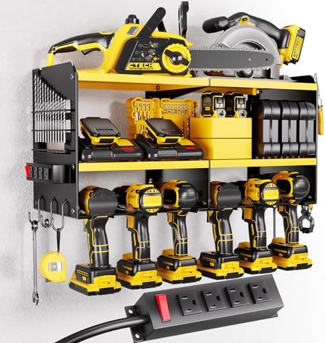 Power Tool Organizer Charging Station