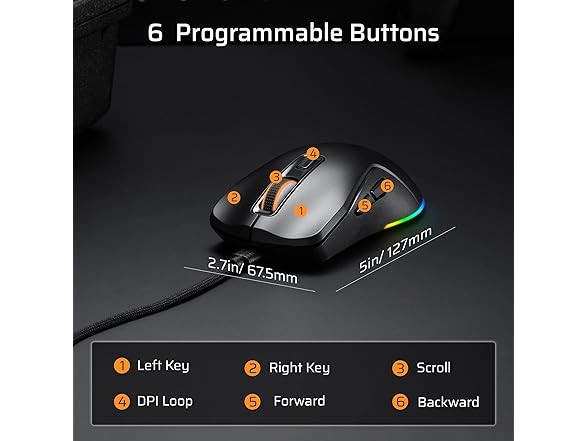 LTC GM025 Tri-Mode Wireless Gaming Mouse