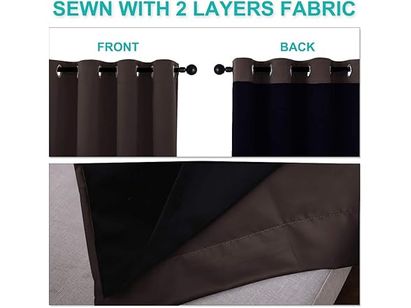 NICETOWN Extra Wide Patio Door Curtain