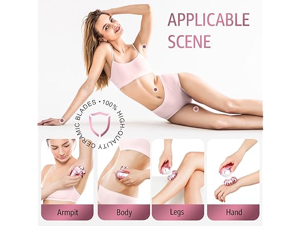 SHPAVVER Electric Razors for Women