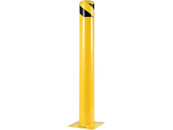VEVOR Safety Bollard 48"x4.5" Safety Barrier Bollard 4-1/2" OD 48" Hei