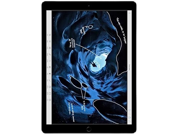 Apple iPad Pro (32GB, Wi-Fi, Space Gray) 12.9in Tablet (Renewed) (Open Box)