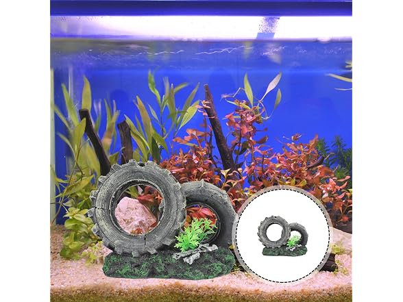 DOITOOL Fish and Shrimp Hideout House Cars O