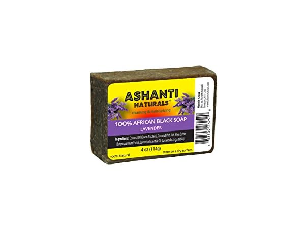 $2.99, Was $4.99, 40% Off! Ashanti Naturals African Black Soap Lavender 4oz dealfomo