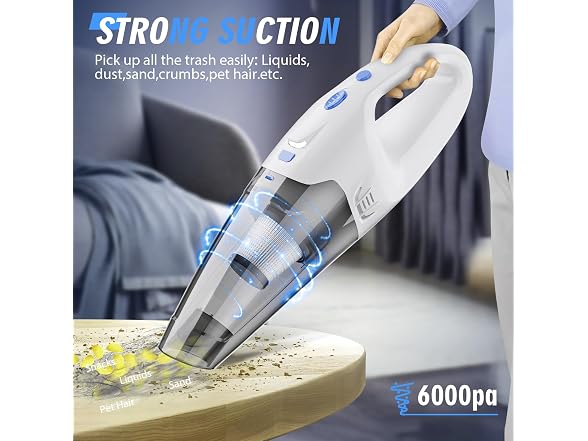 FUOAYOC Handheld Vacuum Cordless
