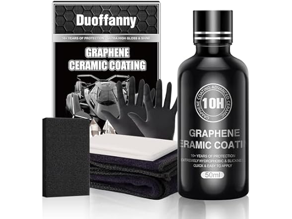 2025 Upgraded Graphene Ceramic Coating Kit