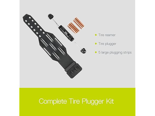 Delta Bike Frame Carrier Utility Strap With Tire Plugger Kit