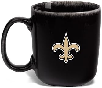The Memory Company Officially Licensed NFL 15oz Artisan Faded Rim Ceramic Mug - Premium Fan Drinkware with Team Logo, Ideal Coffee Cup for Home, Office & Game Day
