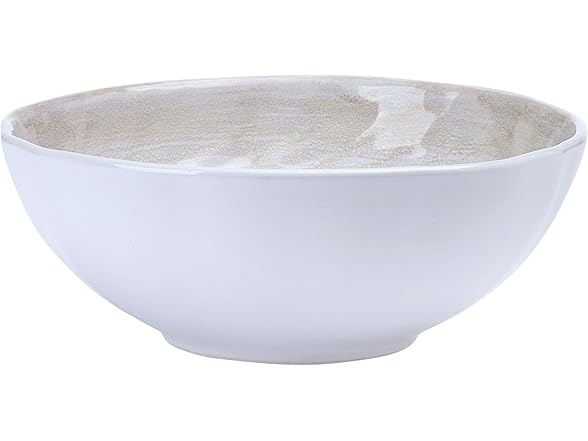 Mikasa Harley 12 Piece Stoneware Hand-Crafted Dinnerware White