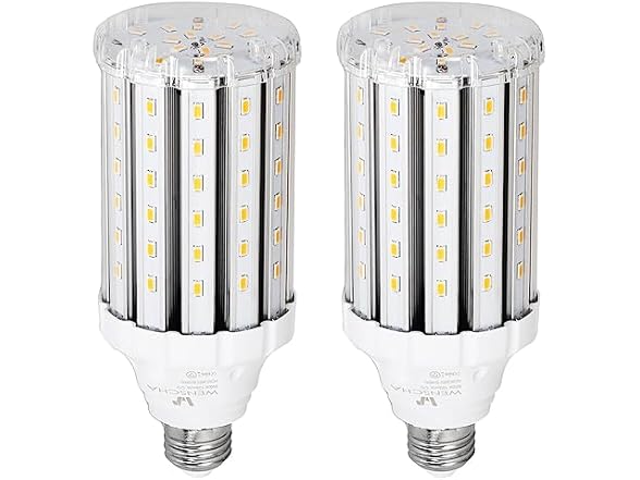 50W LED Corn Light Bulbs-500W Equivalent 2 Pack