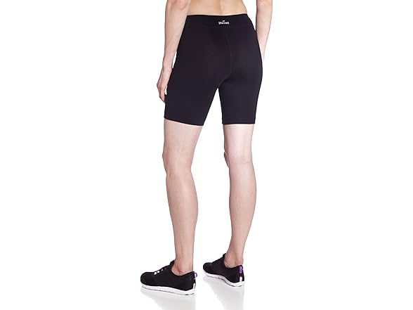 Spalding Women's Black Bike Shorts (L)