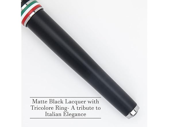 Monteverde USA Aldo Domani Italia Fountain Pen Matte Black