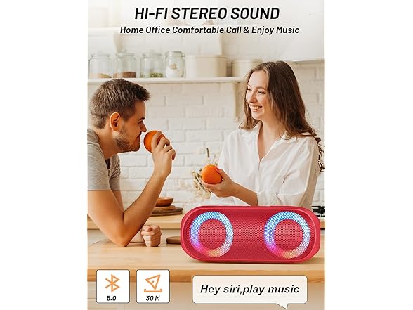 NOTABRICK Bluetooth Speakers, 30W