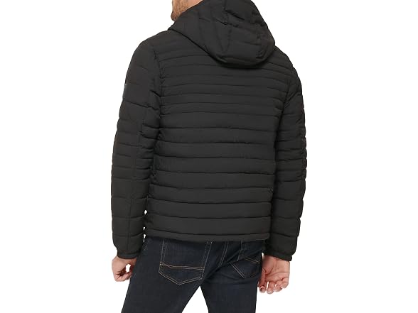 Tommy Hilfiger Men Stretch Poly Hooded Jacket