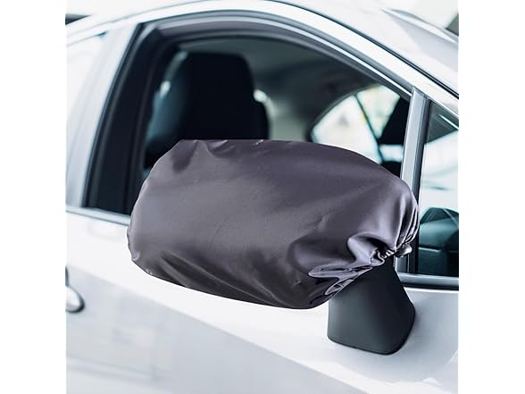 Zone Tech GA0054 Car Side Mirror Protective Cover Black