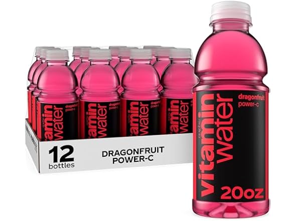 12PK vitaminwater Power-C Dragonfruit Nutrient