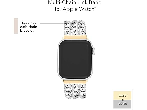 Anne Klein Chain Bracelet Apple Watch