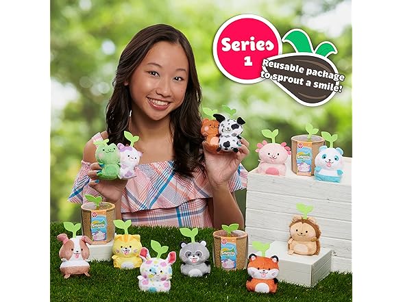 Sakuties Mini Collectible Plush 3Pk