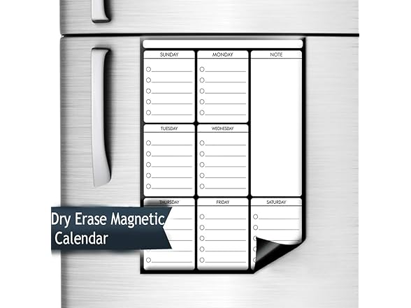 Magnetic Dry Erase 8 Magnets and Eraser Markers