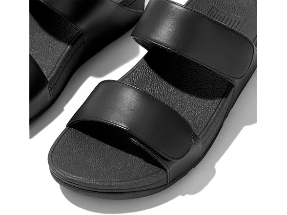 FitFlop Lulu Adjustable Leather Slides
