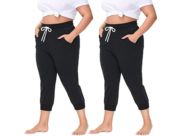 Specialmagic Women (3XL) Pack Capri 3XL Joggers