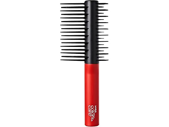 KISS Colors & Care Detangle Boss Glide & Define 2-in-1 Two-Tiered Brush