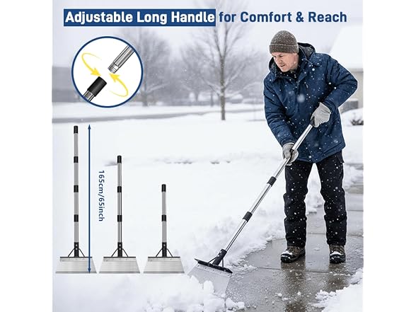 Generic GAR-76 Heavy Duty Ice Scraper & Garden Edger