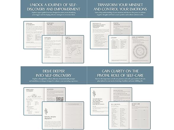 Mental Health Journal Daily Journal