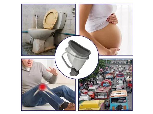 2-Pack Urinal Device for Travel