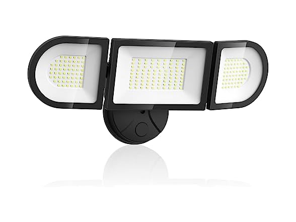 Olafus 130W 3-Head LED Flood Light IP65