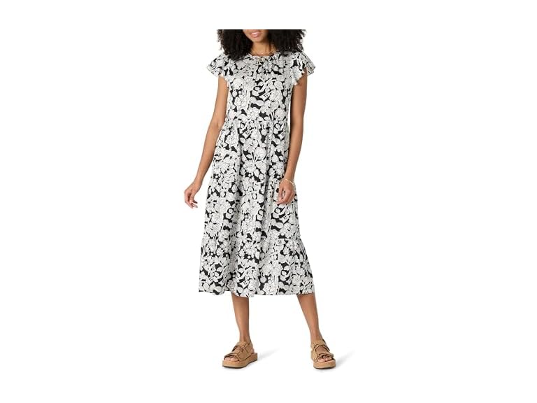 Black Ivory Folk Floral