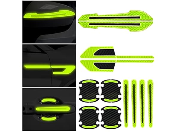 24 Pieces Reflective Car Stickers Set