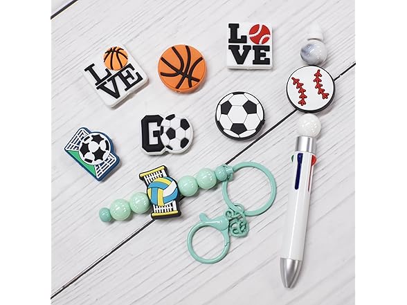 Pabucle Silicone Focal Beads Bulk