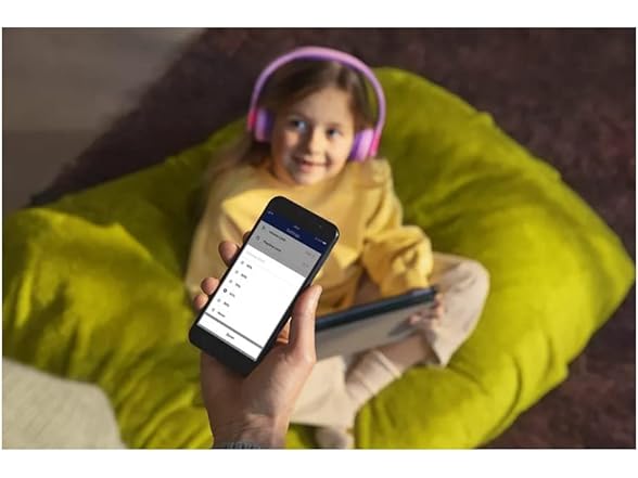 PHILIPS PHILIPS K4206 Kids Wireless On-Ear Headphones, Bl