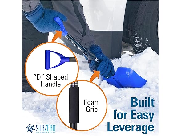 Subzero SubZero 17297 Auto Emergency Shovel with Bonus Ic
