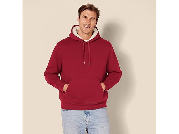 Amazon Essentials Mens Sherpa Hoodie