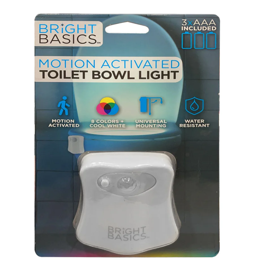 Aduro 2Pk Universal Motion Activated Toilet Bowl Light - Gallery 10