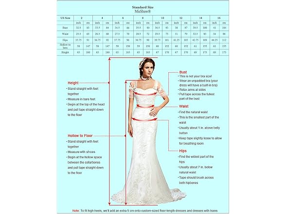 MisShow Women (10) Long Sleeves Lace Mermaid Dress