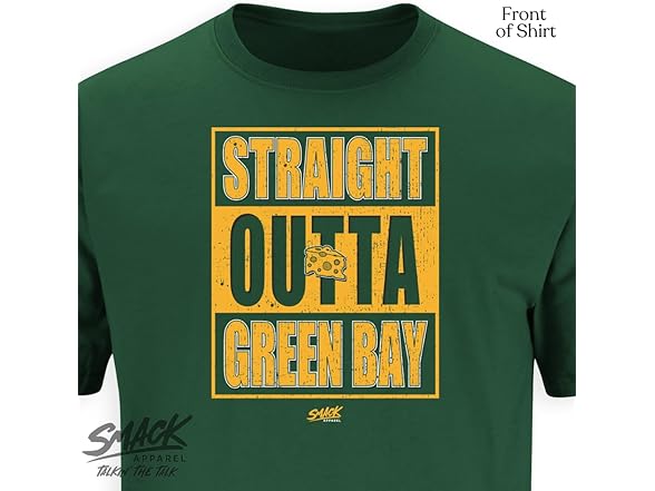 Smack Apparel Green Bay Football Fans.