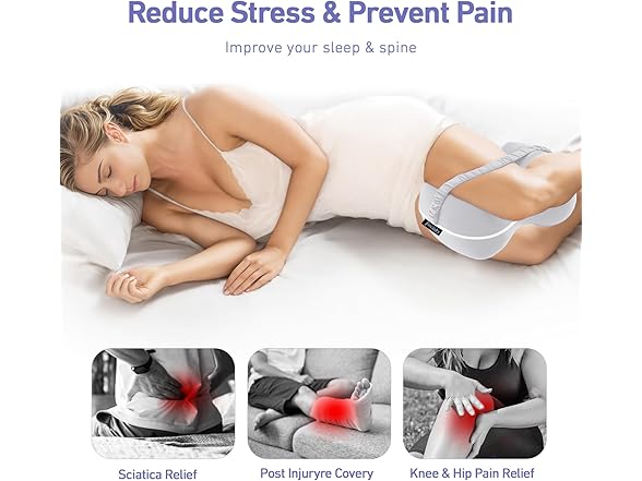 Knee Pillow for Side Sleepers
