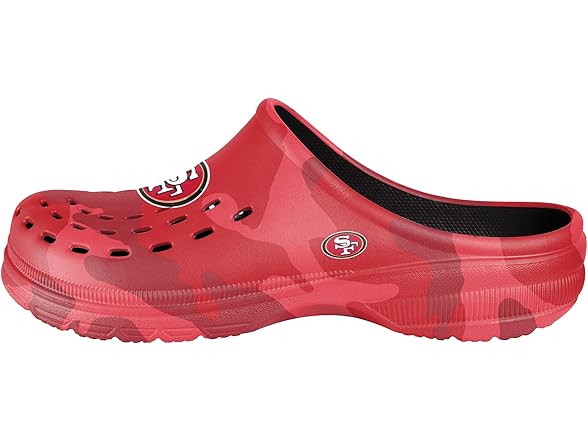 FOCO NFL Mens Tonal Camo Clog