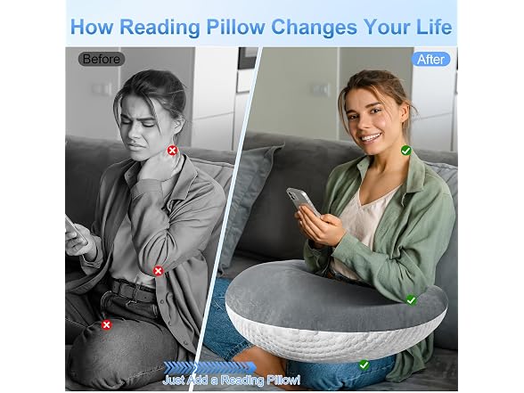 Silkena Reading Pillow