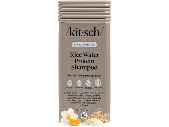 Kitsch Strengthening Rice Water Shampoo for Hair