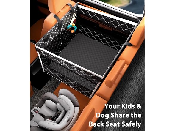 Doglike Dog Car Seat Cover for Back Seat