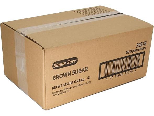 96ct Single Serv All Natural Brown Sugar Packs