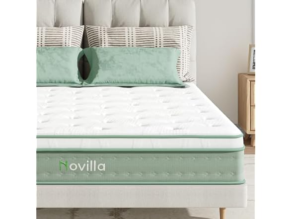 Novilla King Size Mattress, 10 Inch Hybrid