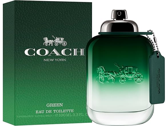 Coach Green 3.3 OZ EDT Spray for Men